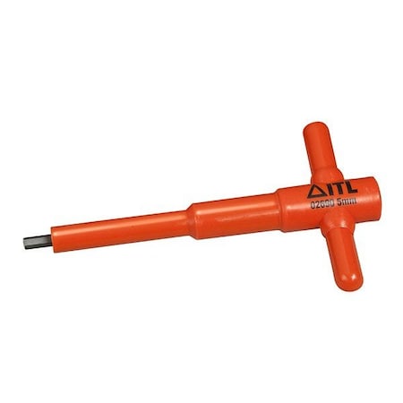 1000v Insulated 7/32 T Handle Hex Driver